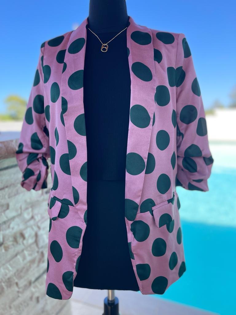 Big Dots Pink Blazer