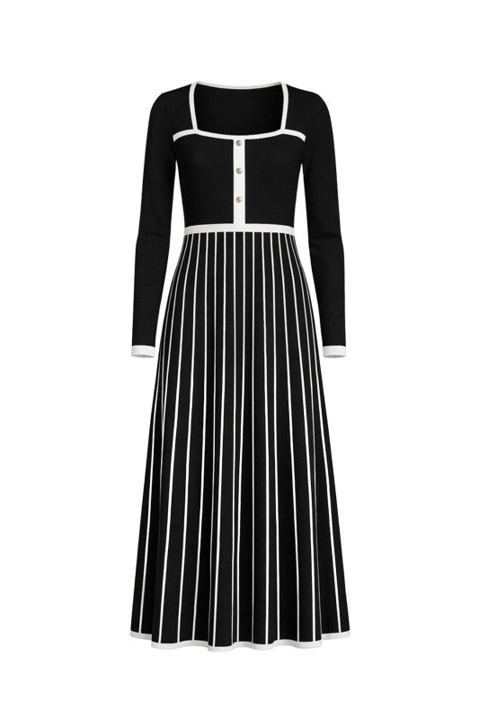 Monaco Contrast Dress