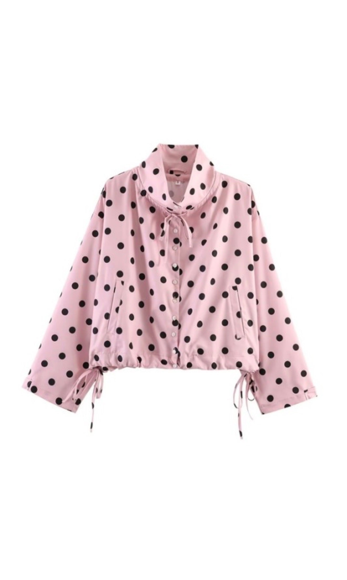 Polka Dot Pink Jacket