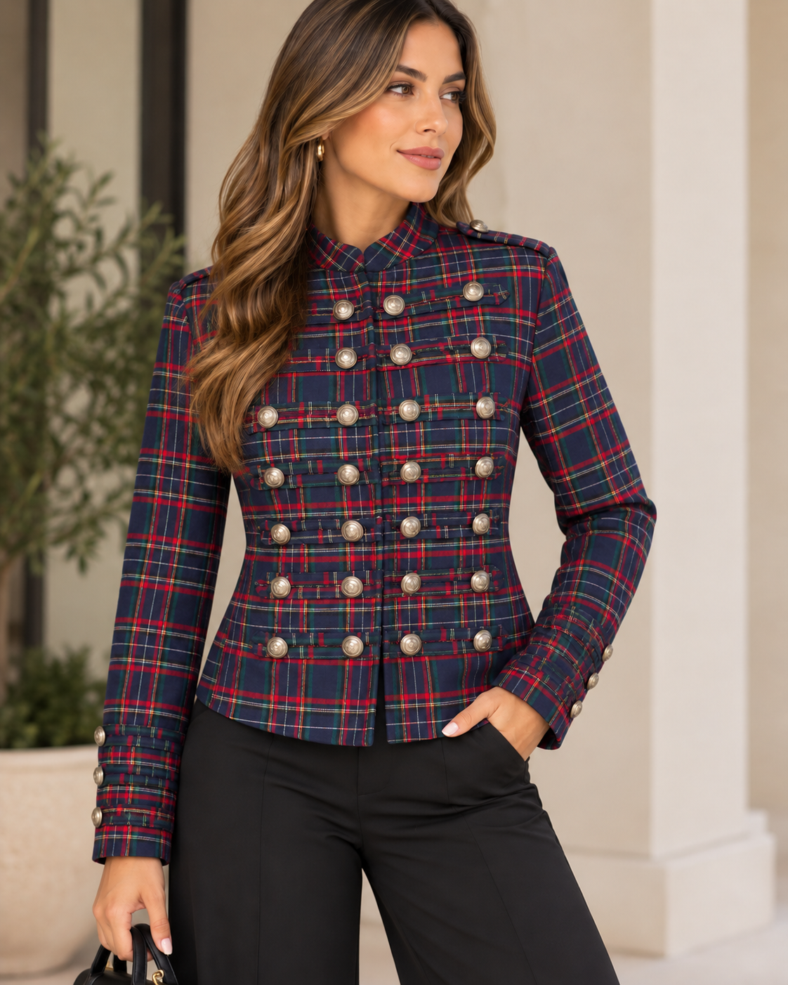 London Plaid Jacket